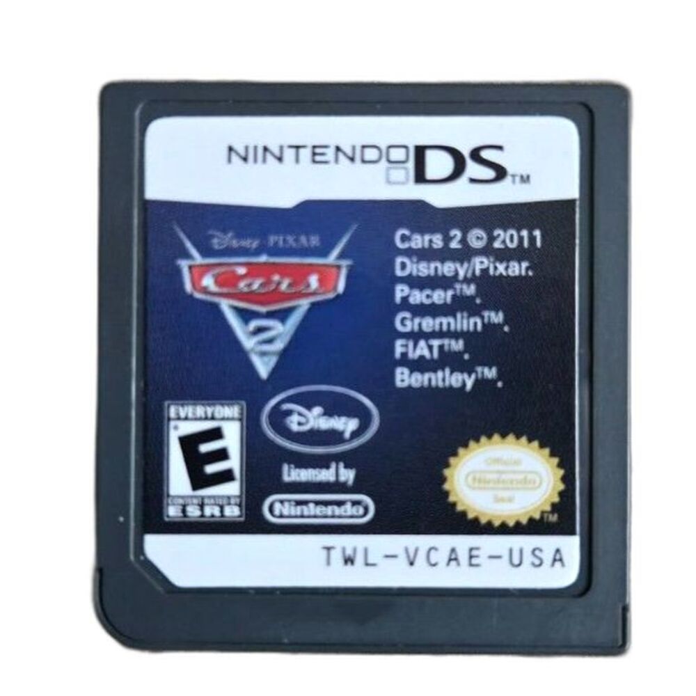 Cars 2 Nintendo DS 3DS (Cartridge Only) Tested